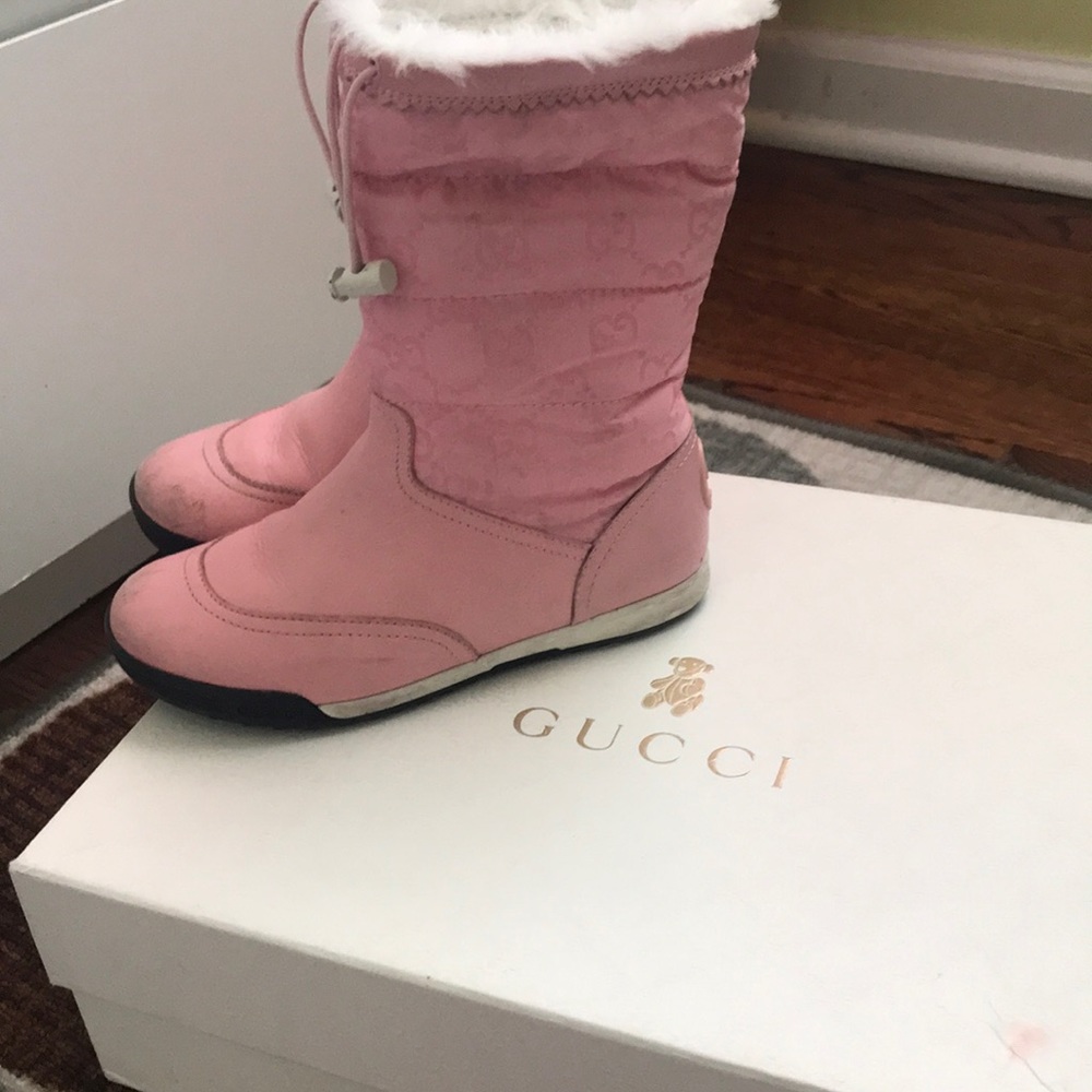 Gucci girls boots